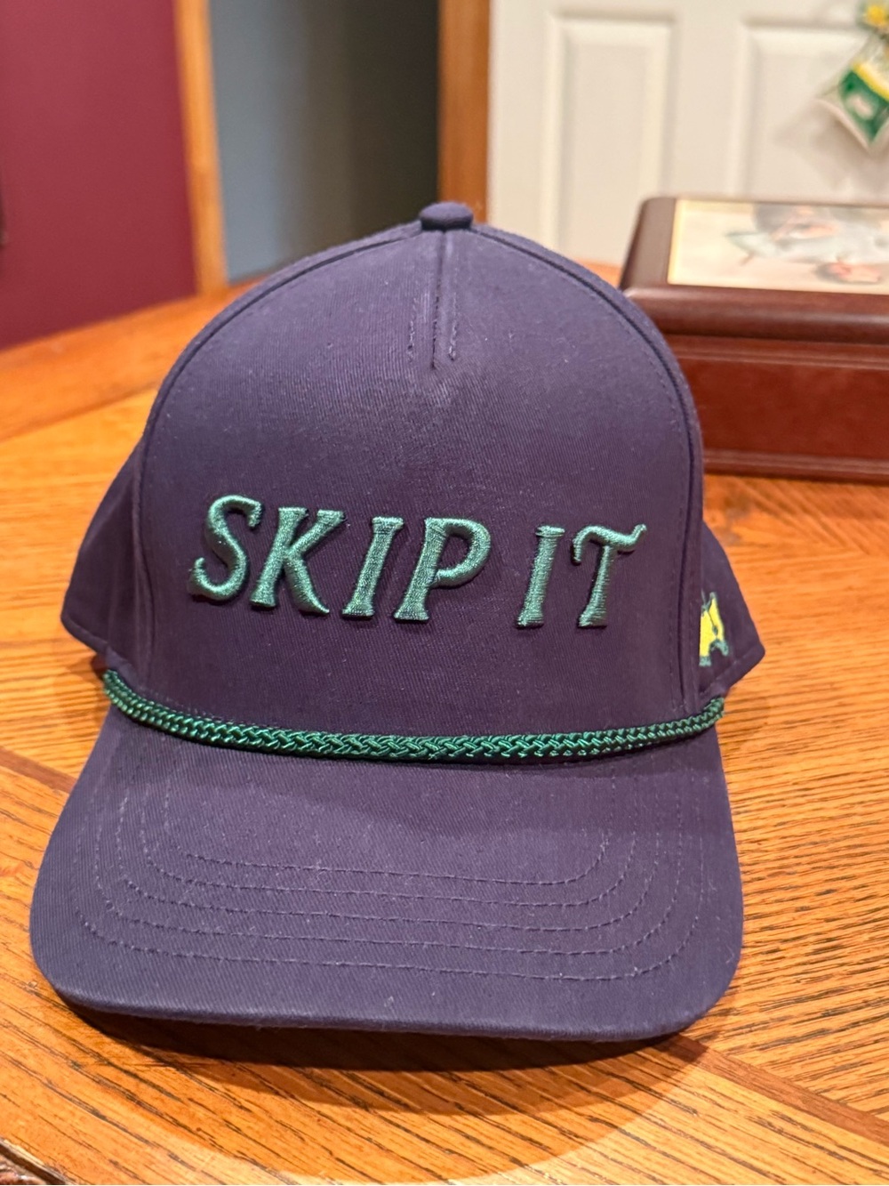 Masters Golf Tournament Masters Skip It Rope Hat Baseball Cap Purple & Green
